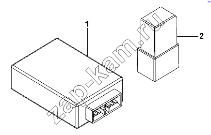 Схема/чертеж: Wiper Relay Group / DongFeng DFL-3251AW1