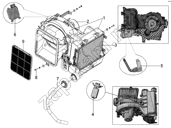 Схема/чертеж: Ventilation Group / DongFeng DFL-3251AW1