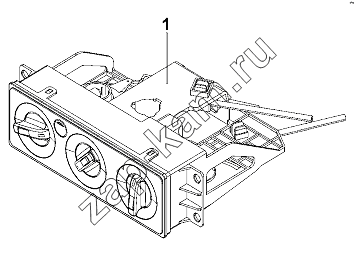Схема/чертеж: A/C Control Group / DongFeng DFL-3251AW1