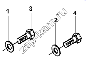 Схема/чертеж: Fitting Parts Group of Flywheel / DongFeng DFL-3251AW1