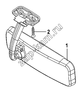 Схема/чертеж: Interior Rearview Mirror Group / DongFeng DFL-3251AW1