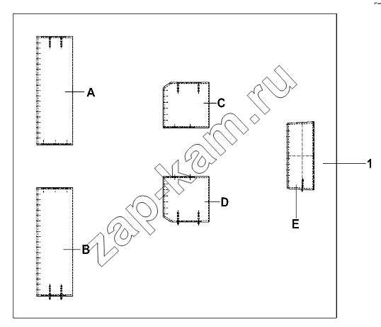 Схема/чертеж: Curtain Group / DongFeng DFL-3251AW1