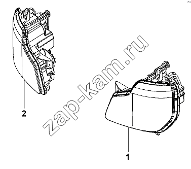 Схема/чертеж: Front Combination Lamp Group / DongFeng DFL-3251AW1