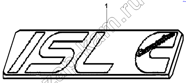 Схема/чертеж: Identification tab / DongFeng DFL-3251AW1