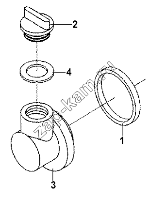 Схема/чертеж: Oil Filler Device / DongFeng DFL-3251AW1