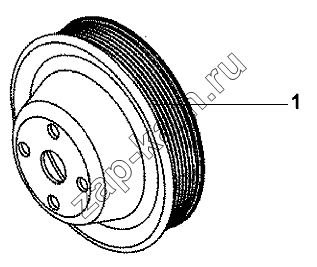 Схема/чертеж: Drive Pulley Group / DongFeng DFL-3251AW1