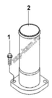 Схема/чертеж: Water Outlet Connecting Pipe Group / DongFeng DFL-3251AW1