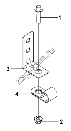 Схема/чертеж: Fitting Parts Group Of Oil Dipstick / DongFeng DFL-3251AW1