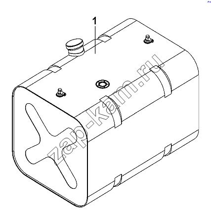 Схема/чертеж: Fuel Tank Group / DongFeng DFL-3251AW1