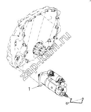 Схема/чертеж: ST 2096 STARTER / DongFeng DFH4180-HA40-000-A0