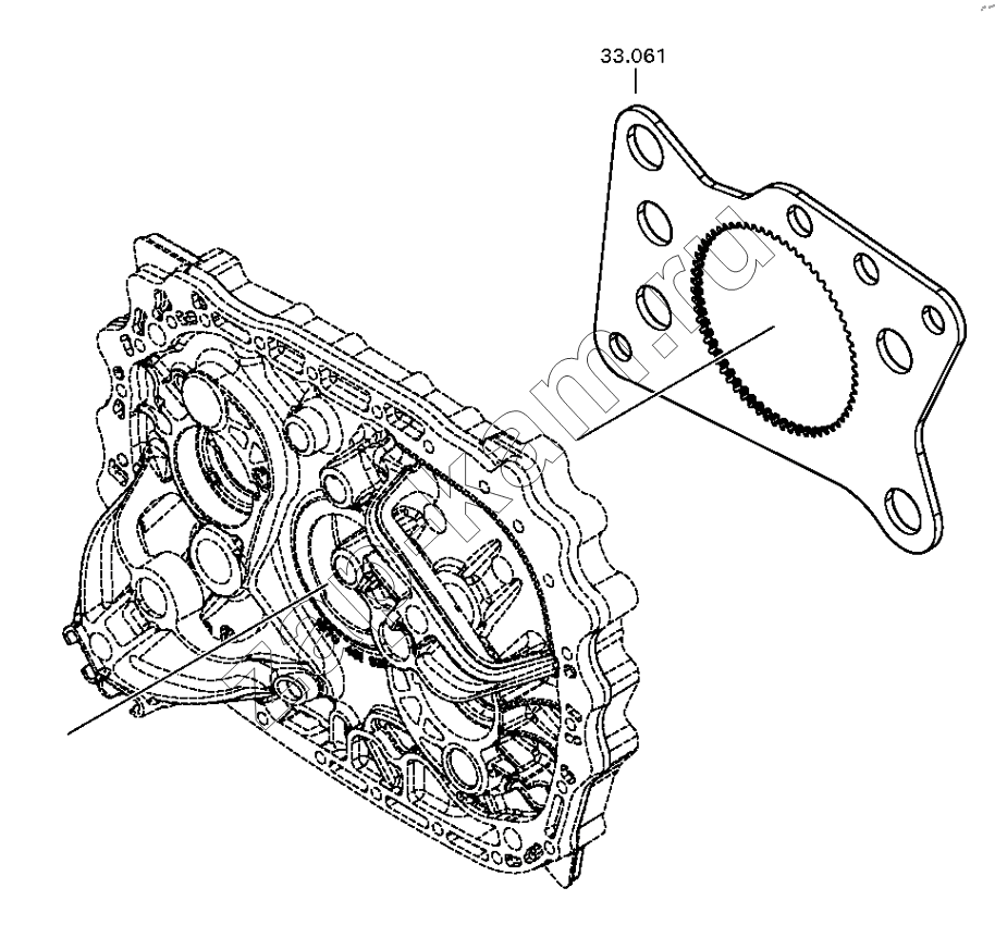 Схема/чертеж: SYNCHRONIZER GP / DongFeng DFH4180-HA40-000-A0