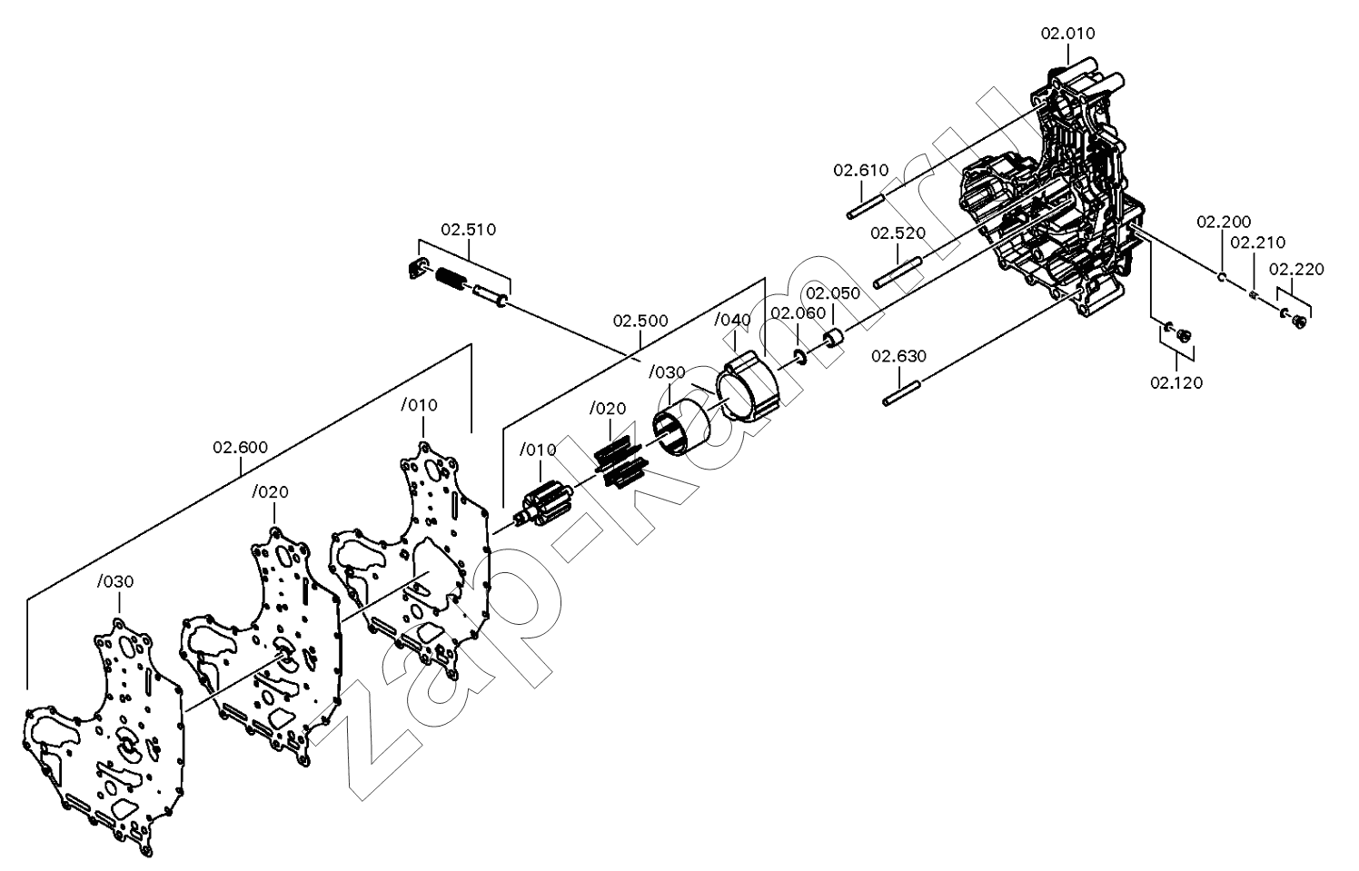Схема/чертеж: CONTROL UNIT / DongFeng DFH4180-HA40-000-A0