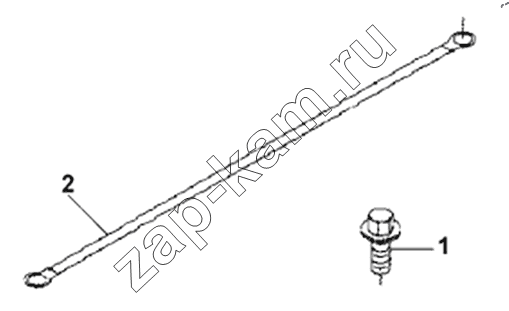 Схема/чертеж: EA9089 Earth Wire Subassembly / DongFeng DFL4251A-T04-930-00CA