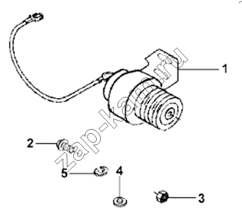 Схема/чертеж: EB9051 Exhaust Brake Subassembly / DongFeng DFL4251A-T04-930-00CA