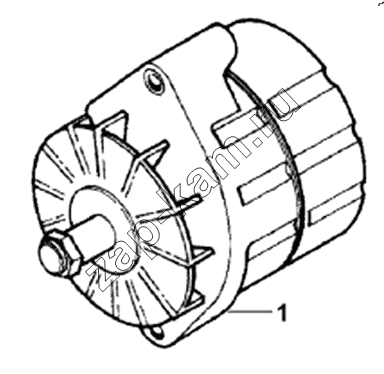 Схема/чертеж: EE9293 Generator Subassembly / DongFeng DFL4251A-T04-930-00CA