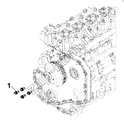 Схема/чертеж: FA9739 Fan Drive Subassembly / DongFeng DFL4251A-T04-930-00CA