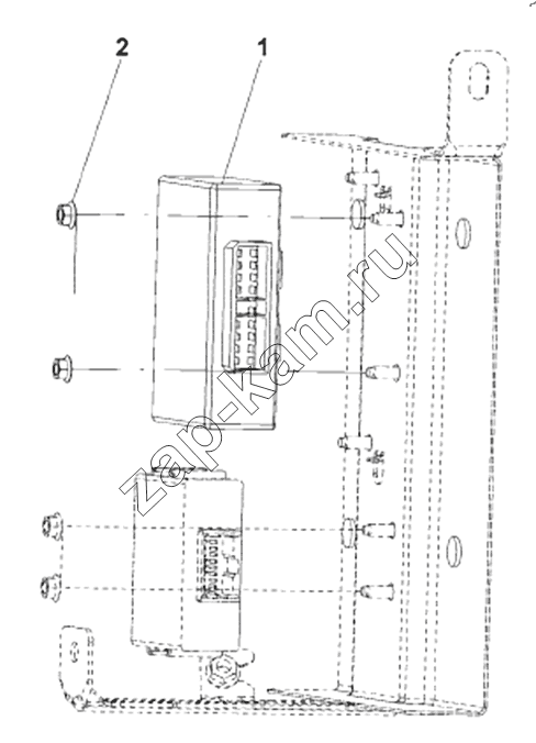 Схема/чертеж: 3735D-C0101 Flasher Subassembly / DongFeng DFL4251A-T04-930-00CA