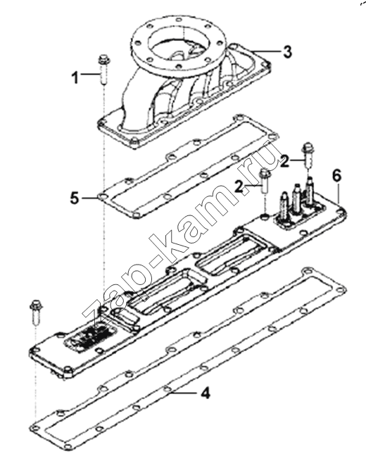 Схема/чертеж: IM9101 Intake Manifold Subassembly / DongFeng DFL4251A-T04-930-00CA
