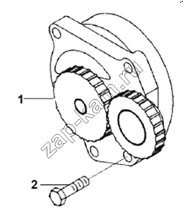 Схема/чертеж: LP9724 Oil Pump Subassembly / DongFeng DFL4251A-T04-930-00CA