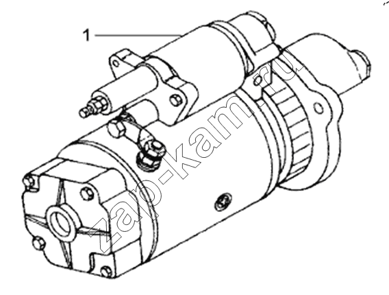 Схема/чертеж: ST9344 Starter Subassembly / DongFeng DFL4251A-T04-930-00CA