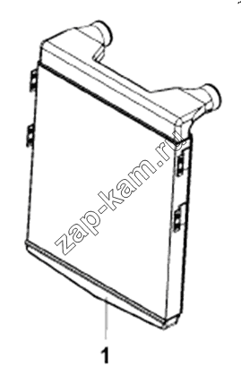 Схема/чертеж: 1118A1-ZB6 Intercooler Subassembly / DongFeng DFL4251A-T04-930-00CA