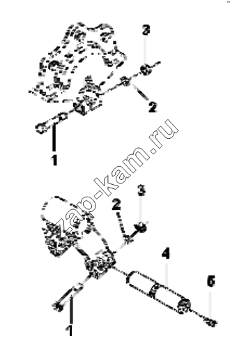 Схема/чертеж: 2901D3-01 Spring pin subassembly / DongFeng EQ4251W2 - 999Z