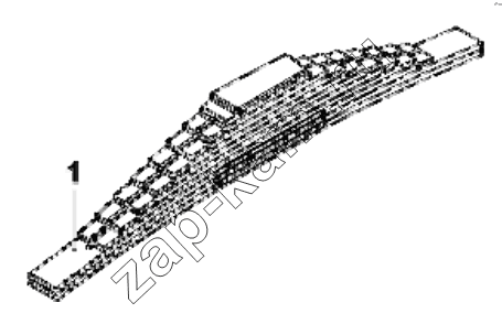 Схема/чертеж: 2913A3-ZB8A Rear plate spring group / DongFeng EQ4251W2 - 999Z