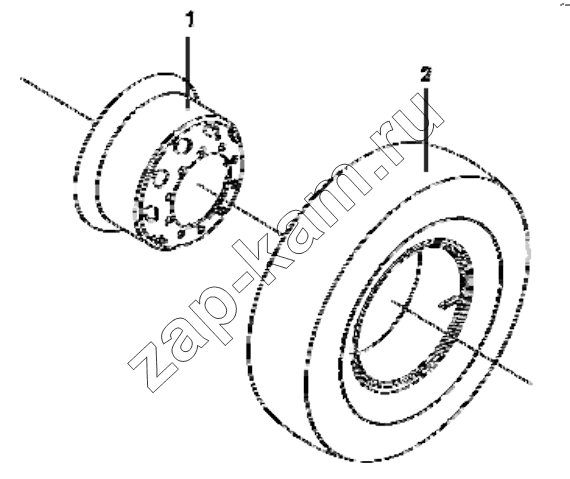 Схема/чертеж: 3101A-T0401 Wheel assembly group / DongFeng EQ4251W2 - 999Z