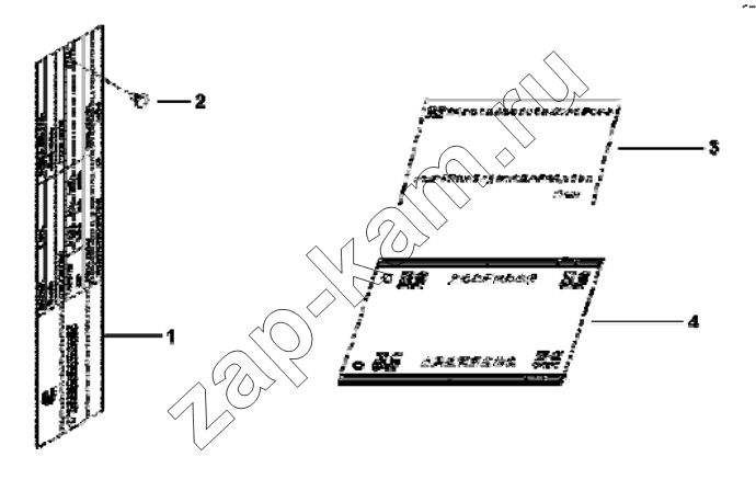 Схема/чертеж: AP8480 Parameter plate group / DongFeng EQ4251W2 - 999Z