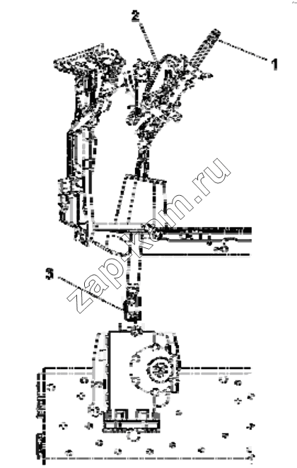 Схема/чертеж: 3404A-C0101 Steering transmission group / DongFeng EQ4251W2 - 999Z