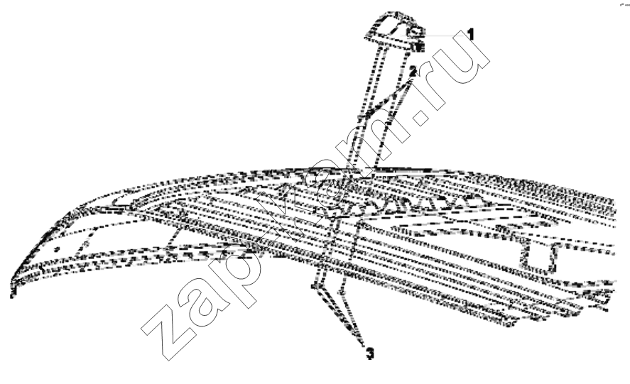 Схема/чертеж: 3731A-C0100 Front clearance lamp group / DongFeng EQ4251W2 - 999Z
