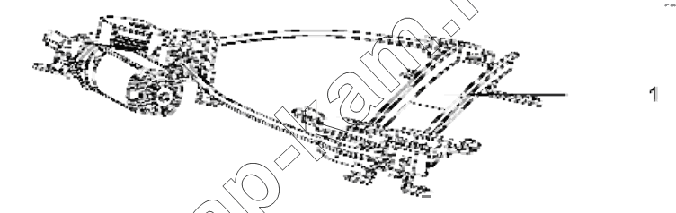 Схема/чертеж: 6104B-C0101 Right glass / DongFeng EQ4251W2 - 999Z