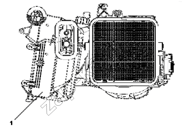 Схема/чертеж: 8103A-C0201 Ventilating device group / DongFeng EQ4251W2 - 999Z
