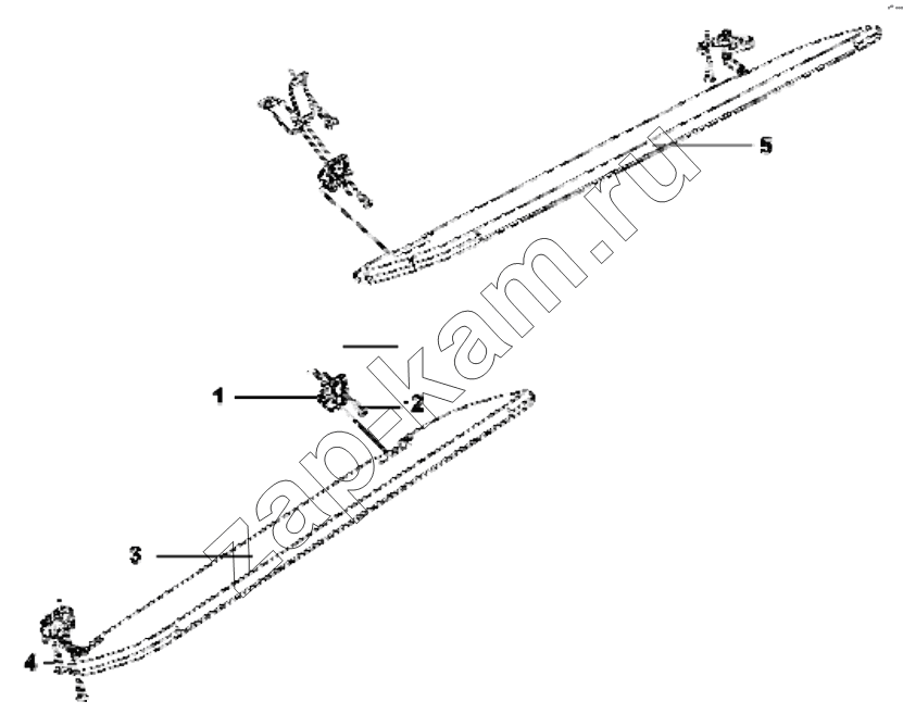 Схема/чертеж: 8204A-C0101 Sun visor group / DongFeng EQ4251W2 - 999Z