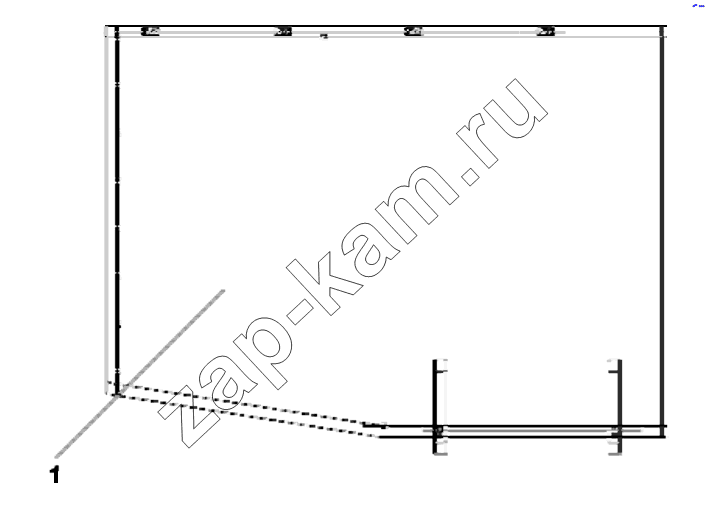 Схема/чертеж: 8205A-C0300 Curtain group / DongFeng EQ4251W2 - 999Z