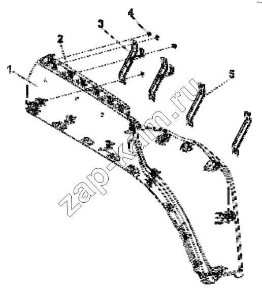 Схема/чертеж: 8403H-C0200 Right wheel casing group / DongFeng EQ4251W2 - 999Z