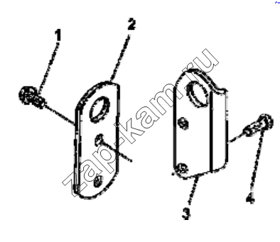 Схема/чертеж: LA9028 Engine lifting eye group / DongFeng EQ4251W2 - 999Z