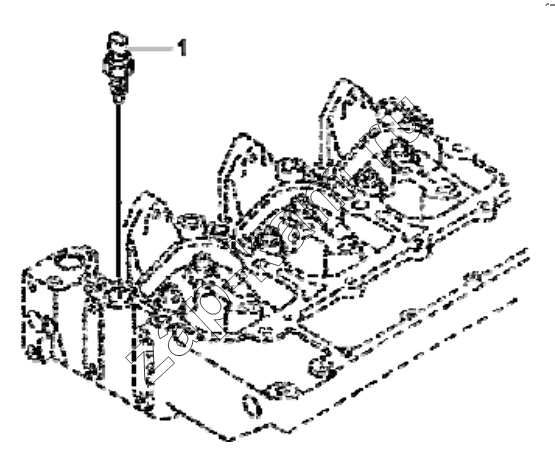 Схема/чертеж: SD9113 Water temperature sensor group / DongFeng EQ4251W2 - 999Z