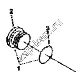 Схема/чертеж: TK9022 Torque transducer cooling group / DongFeng EQ4251W2 - 999Z
