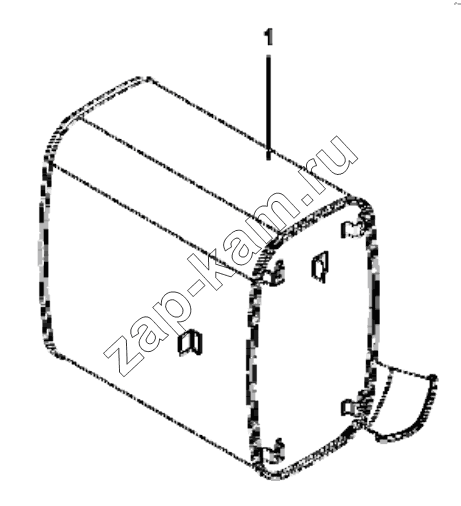 Схема/чертеж: 1201010-T0400 Muffler group / DongFeng EQ4251W2 - 999Z
