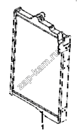 Схема/чертеж: 1301A2-ZB6 Radiator subassembly / DongFeng EQ4251W2 - 999Z