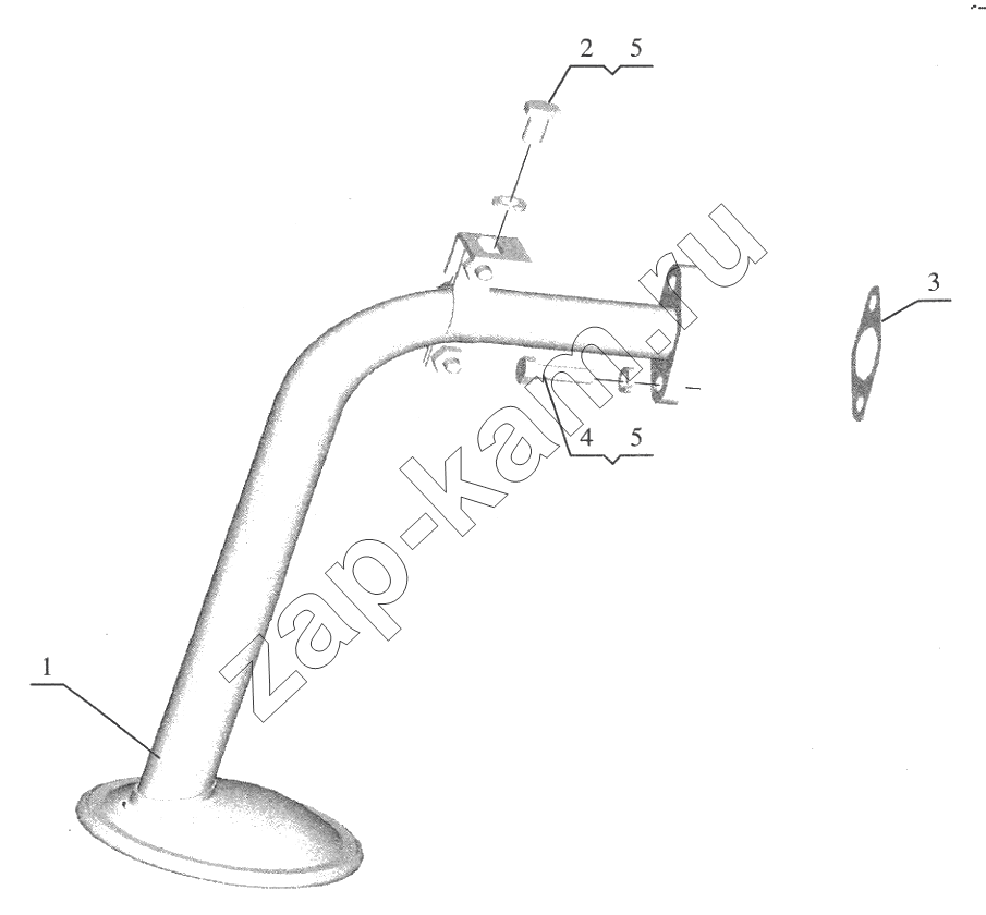 Схема/чертеж: Oil Suction / FAW CA6110