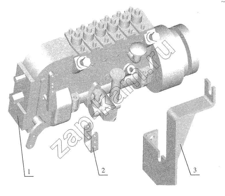 Схема/чертеж: Fuel Injection Pump / FAW CA6110