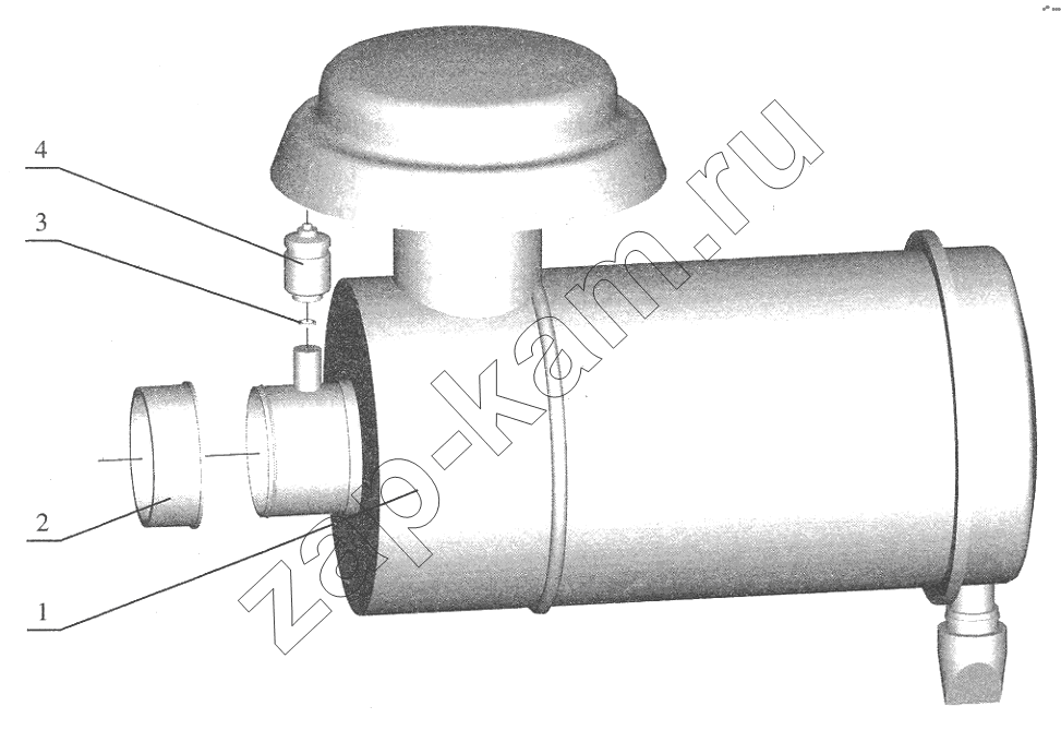 Схема/чертеж: Air Cleaner (I) / FAW CA6110