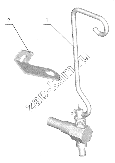 Схема/чертеж: Water Drain Cock / FAW CA6110