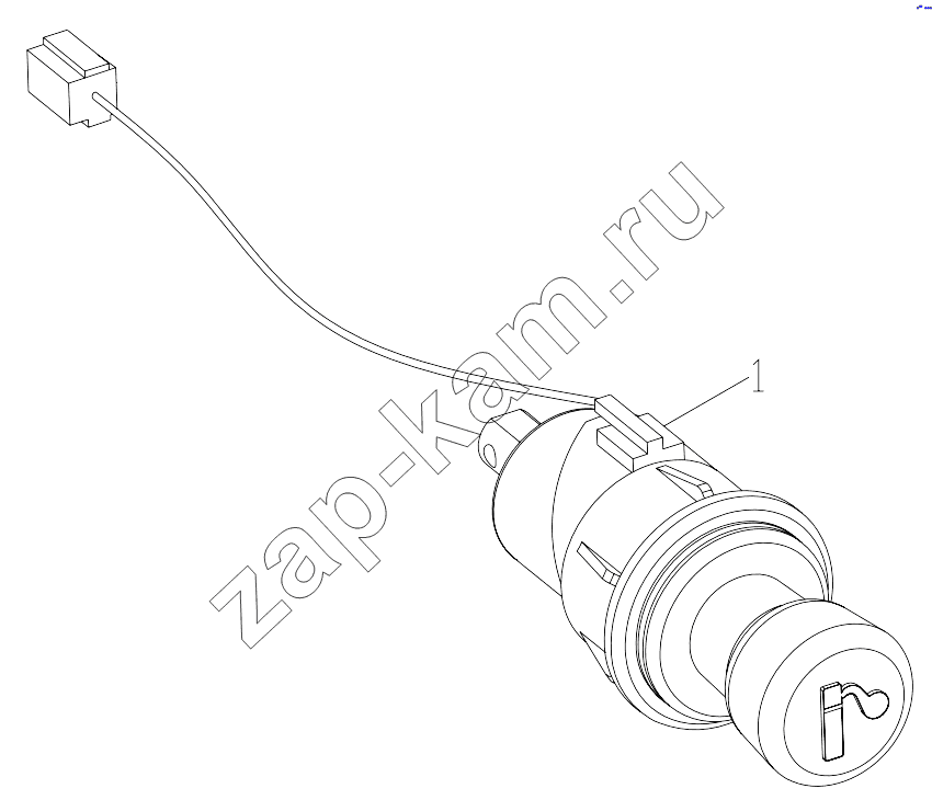 Схема/чертеж: 1SB2493780107 Electric accessories / Foton 3253DLPJE-0RZA01