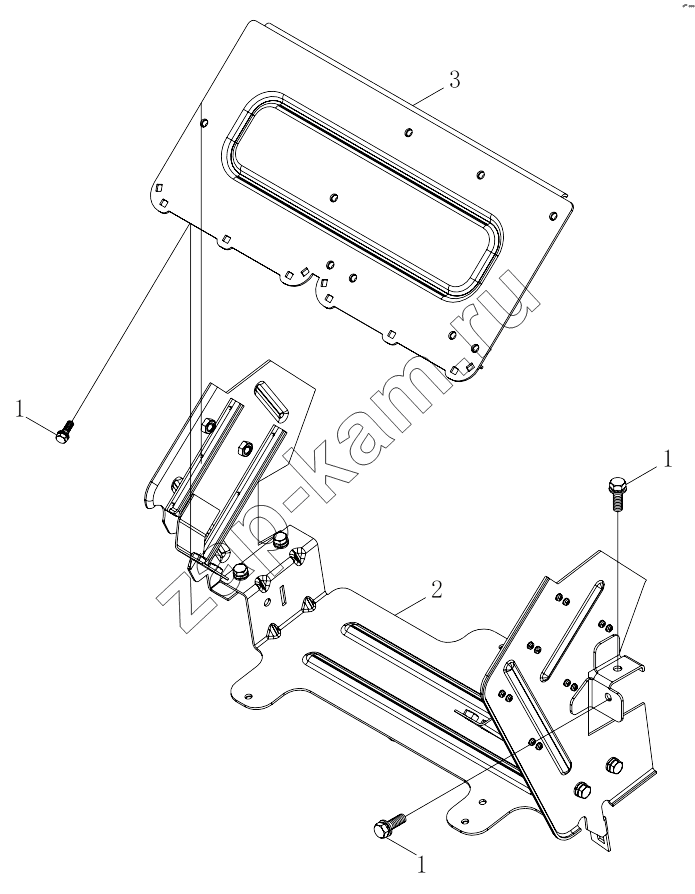 Схема/чертеж: 1S41893680201 Electronic control unit / Foton 4189SLFKA-AEZA01