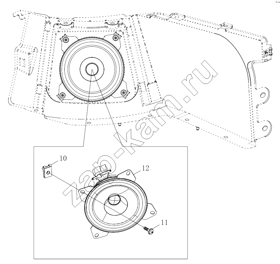 Схема/чертеж: 1SB2487910202 Audible device / Foton 4189SLFKA-AEZA01