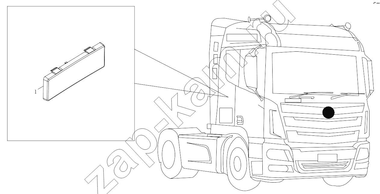 Схема/чертеж: 1SB2483820301 Controller, bus / Foton 4189SLFKA-AEZA01