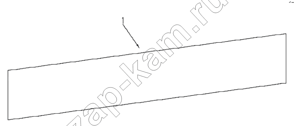 Схема/чертеж: 1S42591000201 Engine-nameplate, engine / Foton 4189SLFKA-AEZA01